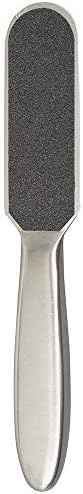 ForPro Professional Collection Stainless Steel Pedi File Kit - 100% Sanitizable Pedicure File for Heels and Feet - Includes Six Black 80 Grit and Six White 180 Grit Refill Strips- 8.5" L - Image 3