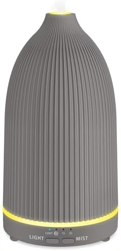 URPOWER 100mL Essential Oil Diffuser Ultrasonic Cool Mist Humidifier by URPOWER