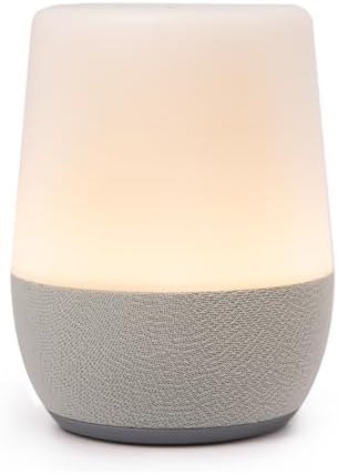 Yogasleep Duet White Noise Sound Machine & Night Light, 30 Natural Sounds,Bluetooth-Wireless Speaker for Travel,Office Privacy,Concentration,Sleep Aid for Adults & Baby, Registry & Nursery Gift,White by Yogasleep