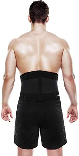 Rehband X-Stable Back Support, Neoprene back compression support 5mm, strong support for fitness and daily life, stabilizes lower back, Colour:Black, Size:Medium - Image 4