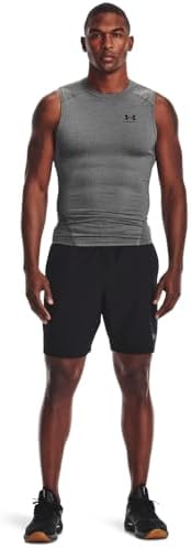 Under Armour Men's HeatGear Compression Sleeveless T-Shirt - Image 3
