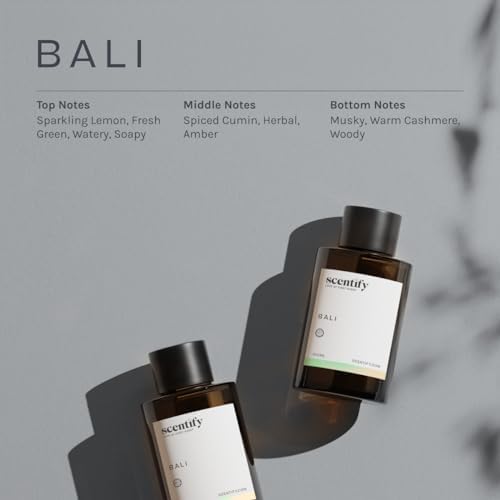 Scentify Bali Aroma Oil Refill Scent for Oil Diffusers - Lemon, Green, Amber, Musk, Woody Scents - Luxurious Relaxing Aromatherapy Diffuser Fragrance 100ml, 3.38 oz - Image 3