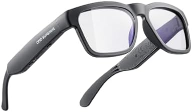 OhO Open Ear Smart Glasses, UV400 Z87.1 Lightweight Audio Bluetooth Glasses by OhOsunshine