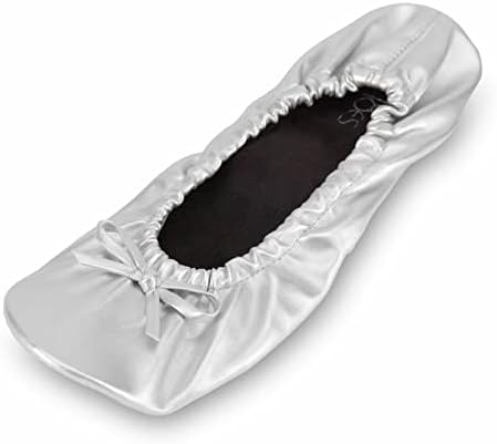 Shoes 18 Women's Foldable Portable Travel Ballet Flat Shoes w/Matching Carrying Case - Image 2