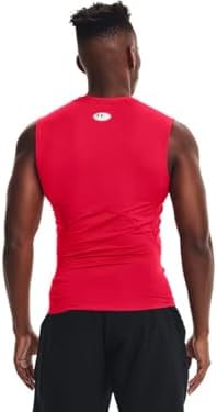 Under Armour Men's HeatGear Compression Sleeveless T-Shirt - Image 2