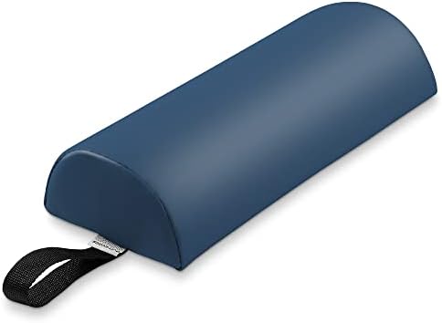 Saloniture Half Round Neck Massage Table Bolster Pillow Pad - 13 x 6 x 3 Inch - Blue by Saloniture
