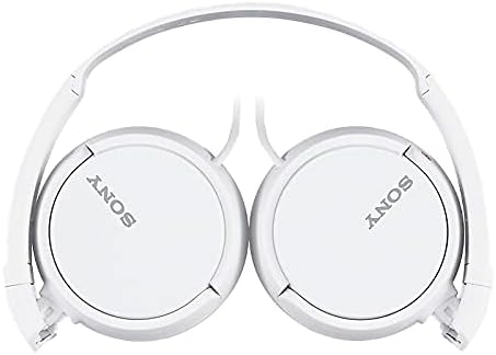Sony ZX Series Wired On-Ear Headphones, White MDR-ZX110 - Image 3