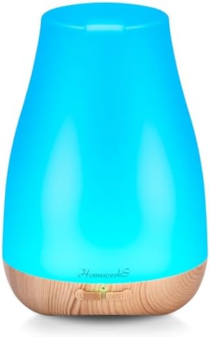Homeweeks Essential Oil Diffuser for Room 100 ML 1 Pack by Homeweeks