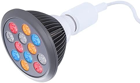 Red Light Therapy by Hooga. Handheld Skin, Beauty Device for Face or Body. LED Photon Therapy. Multiple Color Wavelengths of Blue 415nm, Yellow 580nm, Red 660nm, Near Infrared 850nm. 4-in-1 Bulb. - Image 2