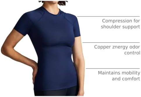 Tommie Copper Shoulder Support Shirt for Women, Posture Corrector Compression Shirt with UPF 50 Sun Protection - Image 4