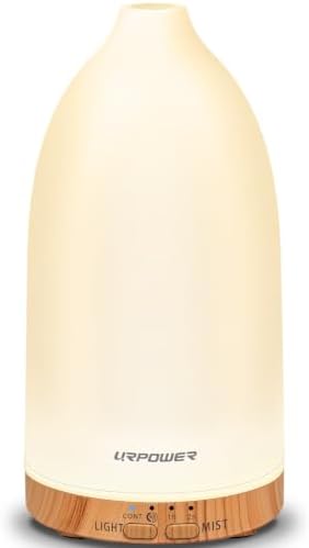 URPOWER 100mL Essential Oil Diffuser Aromatheray Scent Diffusers for Home by URPOWER