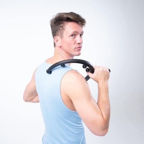 Body Back Buddy Classic Back Massager & Neck Massager for Pain Relief Black - Image 3