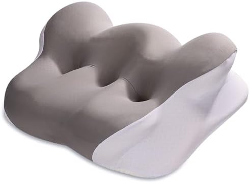 Cervical Neck Pillow, Memory Foam Pillow for Neck Pain Relief, Ergonomic Contour Cooling Pillow for Side Sleeper Pillow Adults & Stomach Sleepers Neck Shoulder Pillow (Gray, 24" L x 14" W) by goodproductgoodlife