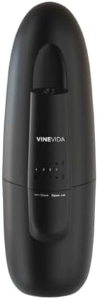 VINEVIDA Studio Plug-in Diffuser for Essential Oils - Discreet 100ml Aroma Diffuser for Home and Office - Automatic Shut-Off for 12 hrs of Continuous Fragrance (Black) by VINEVIDA