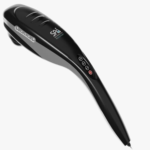 SPA SCIENCES - Vara - Handheld Deep Tissue Massager for Muscles, Back, Foot, Neck, Shoulder, Leg, Calf - Electric Percussion Body Massage - FSA and HSA Eligible - Helps Stimulate Cellulite Zones by SPASCIENCES