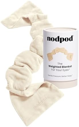 nodpod Patented Gentle Pressure Sleep Mask, Weighted Eye Mask by nodpod