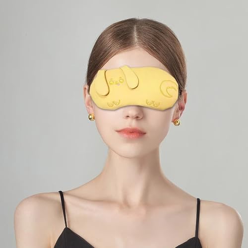 PERFECTSIGHT Cute Sleep Eye Masks (Yellow Puppy) - Image 5