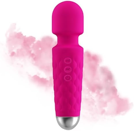 Portable Handheld Back Massager to Relief Muscle Fatigue & Relax, Rose Pink by Almassawand