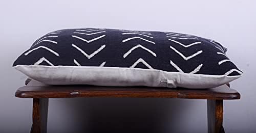 Trade Star Mudcloth Cushion Cover 100% Cotton Pillow Cover for Couch Throw Pillow Case Black for Bedroom Decorative Luxurious Living Room Pillow Case Home Decor Designer Handcrafted Fall Decor Case - Image 2