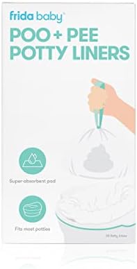 Frida Baby Poo + Pee Potty Liners, Leak-Proof, Easy Cleanup, 30 Count by Unknown