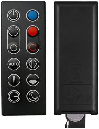Replacement Remote Control Compatible with Dyson Pure Hot+Cool HP02 HP03 Air Purifier Fan with Battery with Magnetic by YALVHKIHOME
