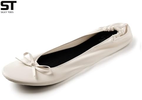 Foldable Flats for Women, Portable Ballet Shoes for Wedding &Travel Comfort - Image 3