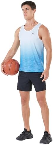 EZRUN Men's Quick Dry Workout Tank Top UPF 50+ Sweat-Wicking Gym Shirt - Image 5