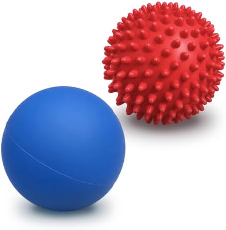 Lacrosse Massage Ball Spiky Ball Set by LUKYPORT