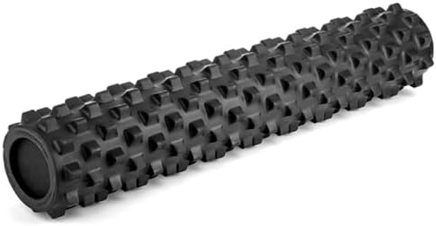 RumbleRoller Extra Firm Foam Roller Deep Tissue Massage Roller for Muscle Recovery (31 Inches Full Size) by RumbleRoller