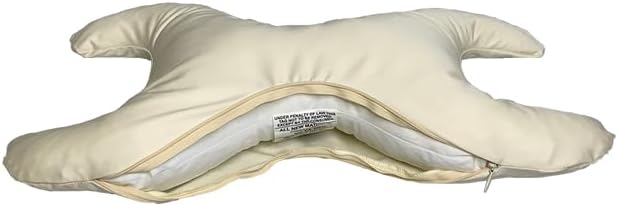 Save My Face!" La Petite Pillow (Cream, 500 Thread Count 100% Cotton) - Image 2