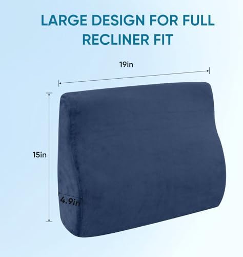 Lumbar Support Pillow for Recliner, Ergonomic Back Support Pillow - Image 5