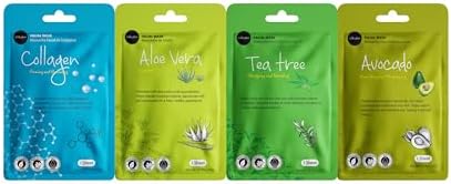 Celavi Korean Face Mask Sheet Set, Spa Masks for Women, 12 Pack B - Image 2