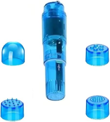 Mini Massage Pocket Portable Small Massage Tool for Women Back Neck Shoulder Face Muscle with 4 Cups (3PC Blue) - Image 2