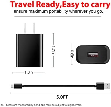 5V 2A Massage Gun Charger - USB C Power Cord Compatible for Sportnear Mini, Renpho Mini, Bob and Brad T2 C2 Q2, Medcursor MG05, Youdgee M15, Reflux, AUKEY Home, ALK - Image 6