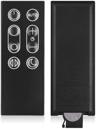 Replacement Remote Control for Dyson Fan,Compatible with Dyson Pure Cool Link DP01 DP03 TP02 TP03 Purifying Fan with Battery with Magnetic,Part No.967400-01 by YALVHKIHOME