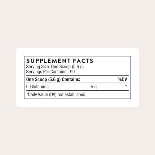 THORNE L-Glutamine Powder, Amino Acid Supplement, 90 Servings - Image 2