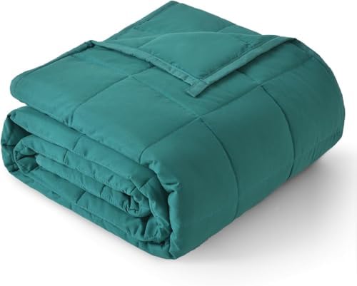 Topblan Cooling Weighted Blanket for Adults, 20 lbs 60 x 80 Queen Size Bed by Topblan