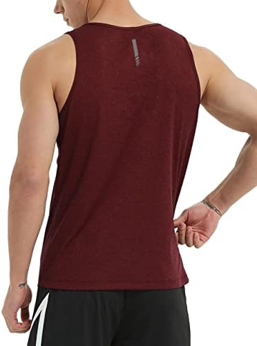EZRUN Men's Quick Dry Workout Tank Top UPF 50+ Sweat-Wicking Gym Shirt - Image 3
