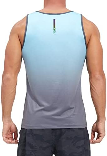 EZRUN Men's Quick Dry Workout Tank Top UPF 50+ Sweat-Wicking Gym Shirt - Image 5