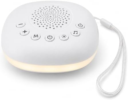 Portable White Noise Machine for Sleeping Baby Adult Office Privacy by KDTOMOY