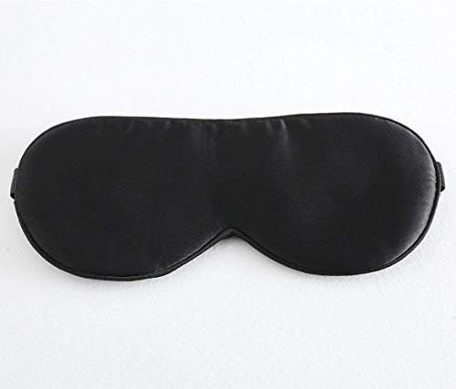 Tim & Tina 100% Silk Sleep Mask Comfortable,Super Soft Blindfold Eye mask Block Light for Sleeping,Shift Work,Naps,Travel,Yoga with Adjustable Strap (Black) - Image 2