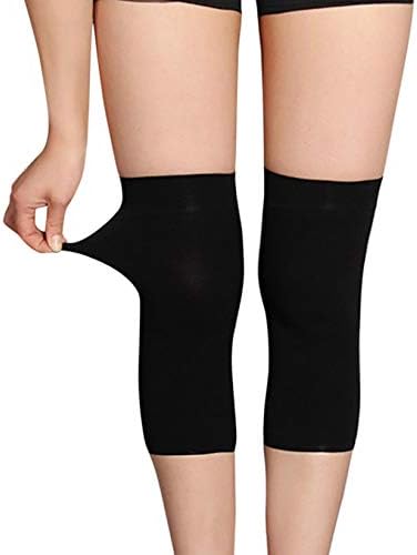 JUMISEE (One Pair Cotton Knee Sleeves for Knee Support, Circulation Improvement & Pain Relief Compression Knee Brace - Image 3