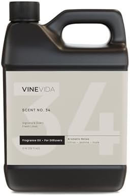 VINEVIDA [32 Fl Oz] Fresh Linen Diffuser Oil - Hotel Fragrance, Cold Air Diffuser - Hotel Oil Scents - Home Scent by VINEVIDA