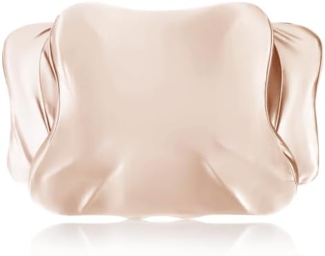 Set of 2 Thickened Satin Pillowcase, Elastic 16 * 24In Pillow Cover for Cervical Pillow or Memory Foam Pillows, Smooth & Soft Hair and Skin Friendly, Queen Size with Zipper Champagne - Image 6