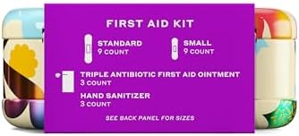 Welly Quick Fix, On The Go First Aid Kit, Assorted Bandages, Ointments, and Hand Sanitizer, Three Color Bandages - 2 Pack - Image 6