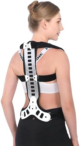 Posture Corrector Back Brace for Men & Women, Adjustable Spinal Support by SISYUJIK
