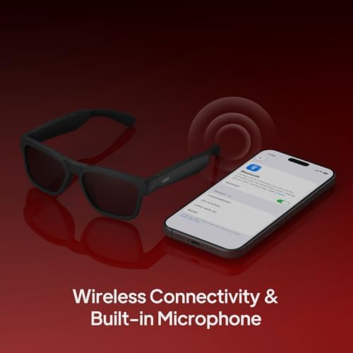 OhO Open Ear Smart Glasses, UV400 Z87.1 Lightweight Bluetooth Sunglasses - Image 4