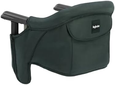 Inglesina Fast Table Chair, Dark Green - Portable Baby High Chair - for Babies & Toddlers up to 37 lbs - Collapsible - Fits Tables 0.8'' to 3.5'' Thick - Compact & Easy to Use - Travel Bag Included by Unknown