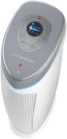 GermGuardian Air Purifier with Genuine HEPA 13 Pet Pure Filter, Removes 99.97% of Pollutants, Covers Large Rooms up to 915 Sq. ft. in 1 Hour, UV-C Light Helps Reduce Germs, 28", White, AC5250WPT - Image 7