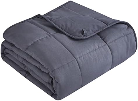 Topcee Weighted Blanket (25lbs 80"x87" King Size) Soft Cooling Heavy Blanket Sleeping, Apply to 240-260 lbs Body, Thick Breathable Blanket with Glass Bead, Easy Care by Topcee%E2%80%94ForYourGoodSleep